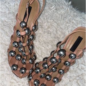 Alexander Wang Caged Studded Heel